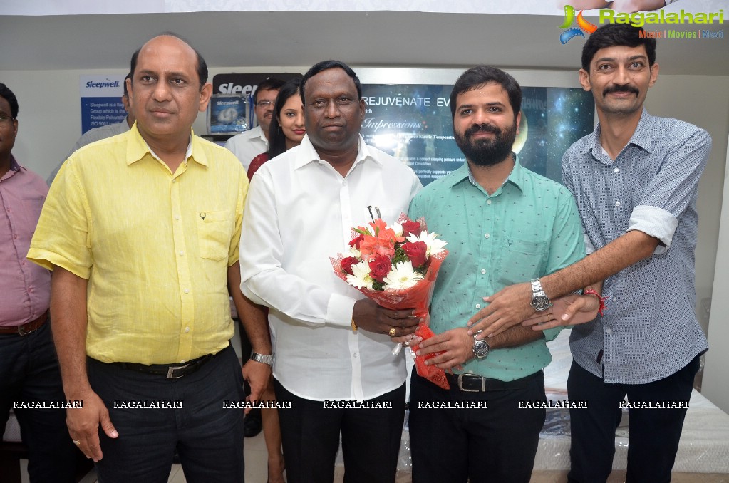 Nikita Bisht Launches Sleepwell World Showroom Miyapur, Hyderabad