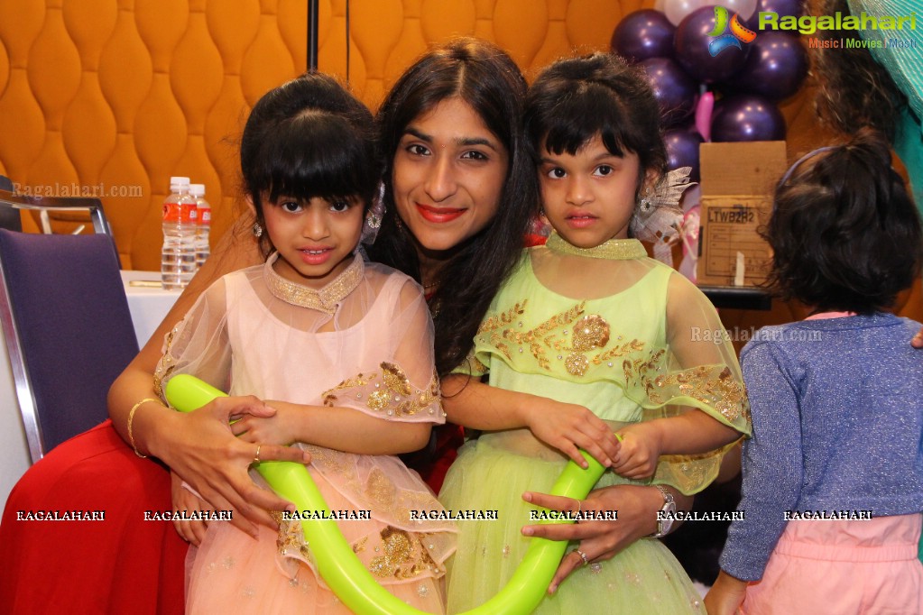 Birthday Party of Twin Sisters Snidha and Srishti at Avasa Hotel