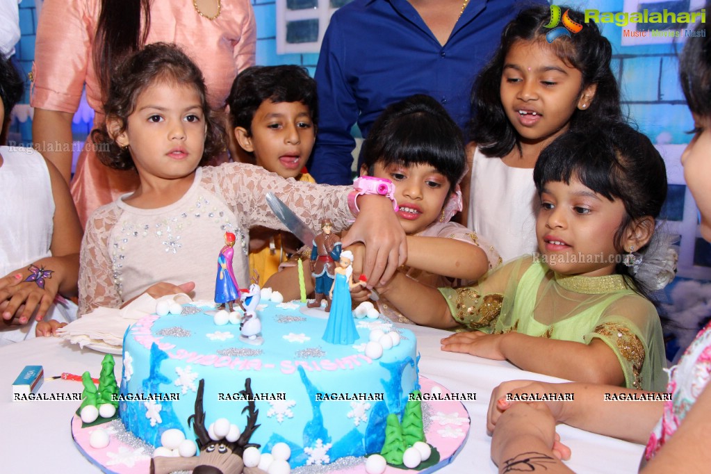 Birthday Party of Twin Sisters Snidha and Srishti at Avasa Hotel