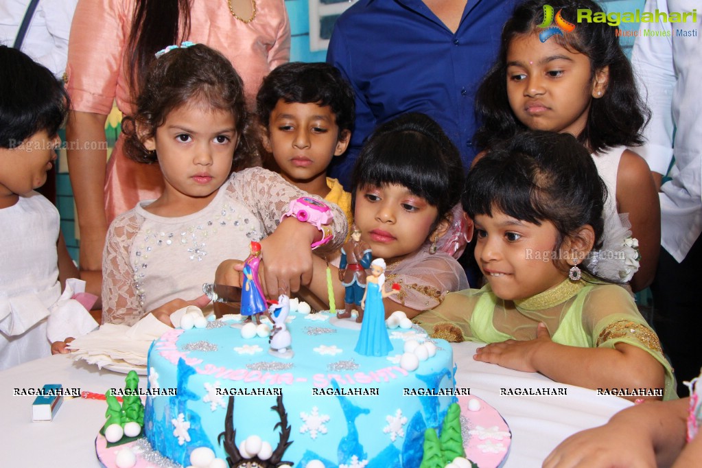 Birthday Party of Twin Sisters Snidha and Srishti at Avasa Hotel