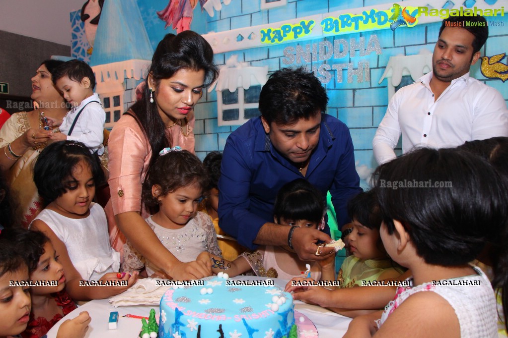 Birthday Party of Twin Sisters Snidha and Srishti at Avasa Hotel