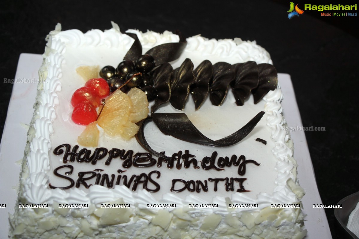 Srinivas Donthi Birthday Celebrations 2016 at Glocal, Hyderabad