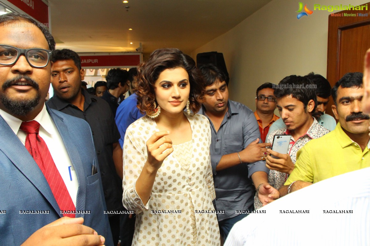 Taapsee launches 10th Edition of The UE Jewellery Expo at Taj Krishna, Hyderabad
