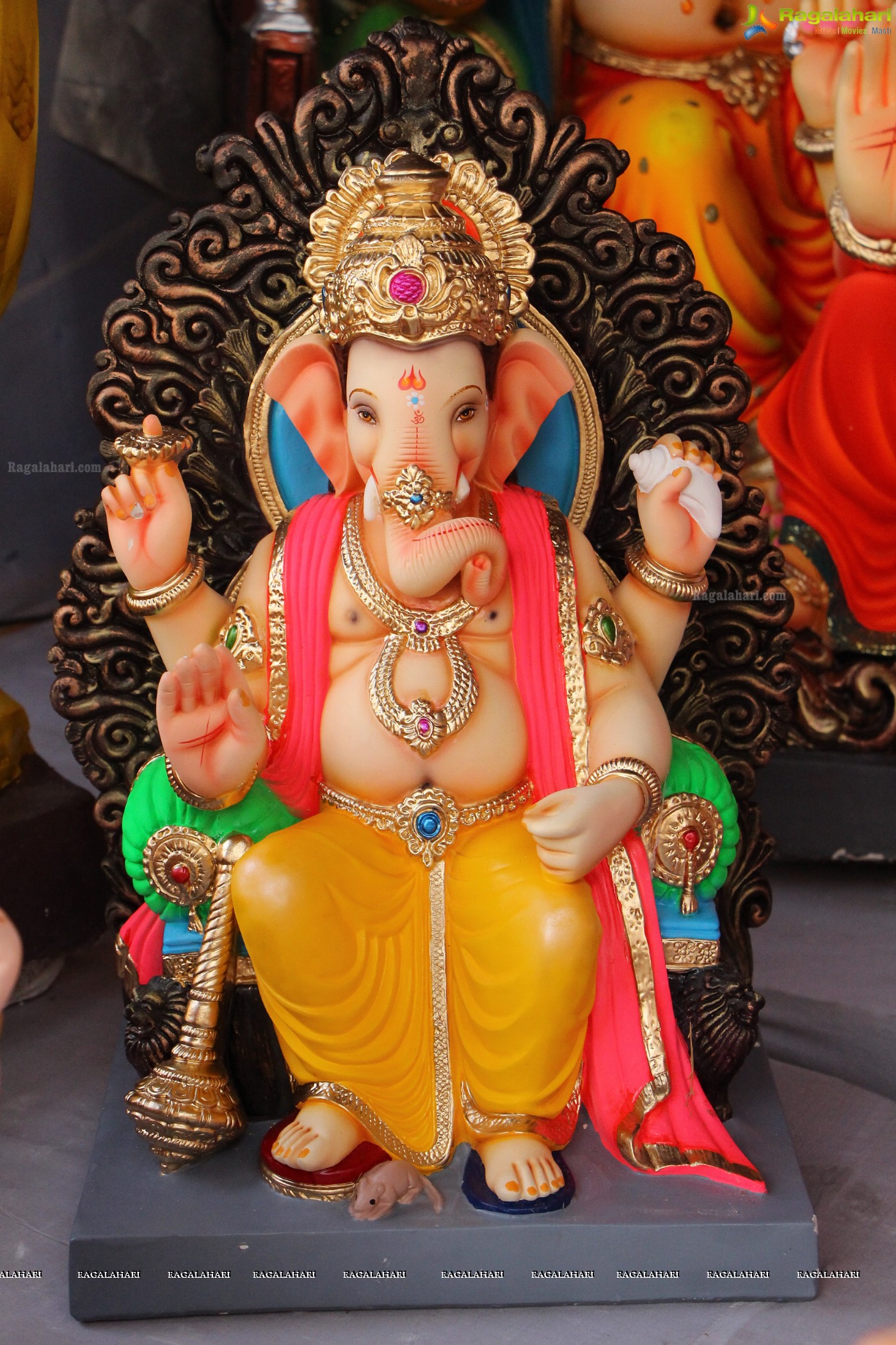 Ganesh Chaturthi Idols Sale at Nagole X Road, Hyderabad