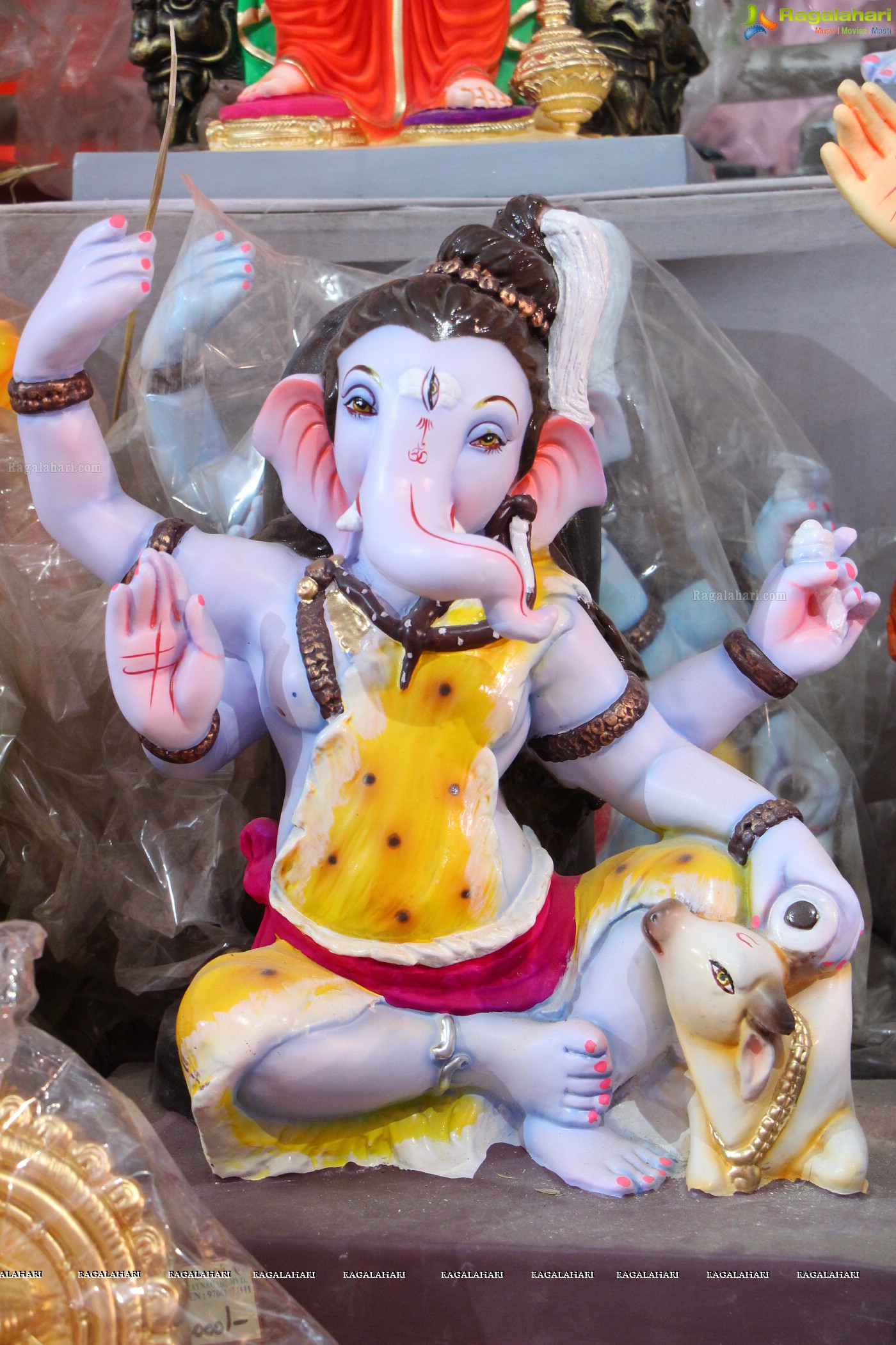 Ganesh Chaturthi Idols Sale at Nagole X Road, Hyderabad