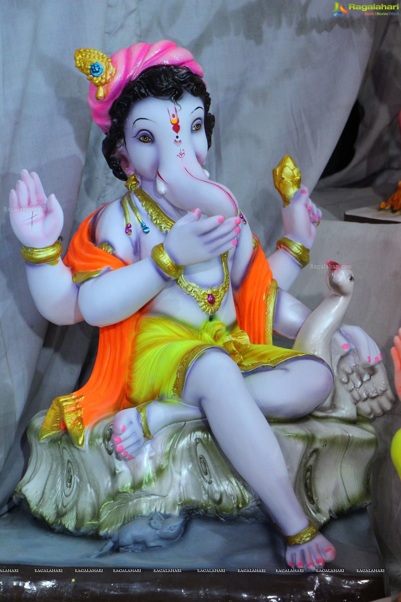 Ganesh Chaturthi Idols Sale at Nagole X Road, Hyderabad