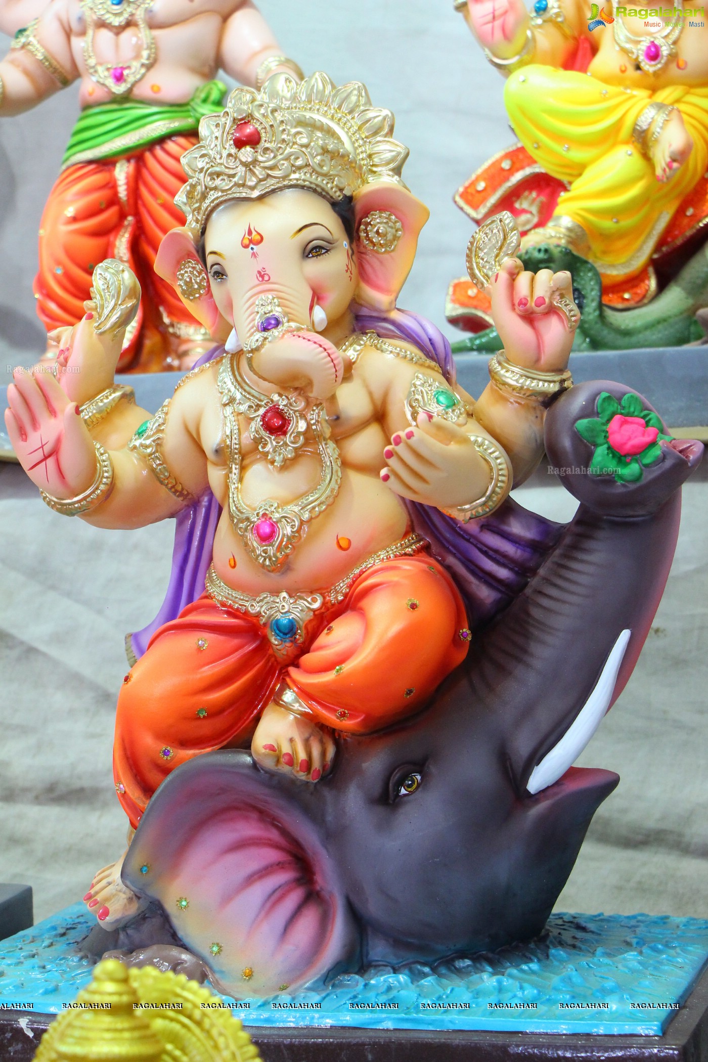 Ganesh Chaturthi Idols Sale at Nagole X Road, Hyderabad