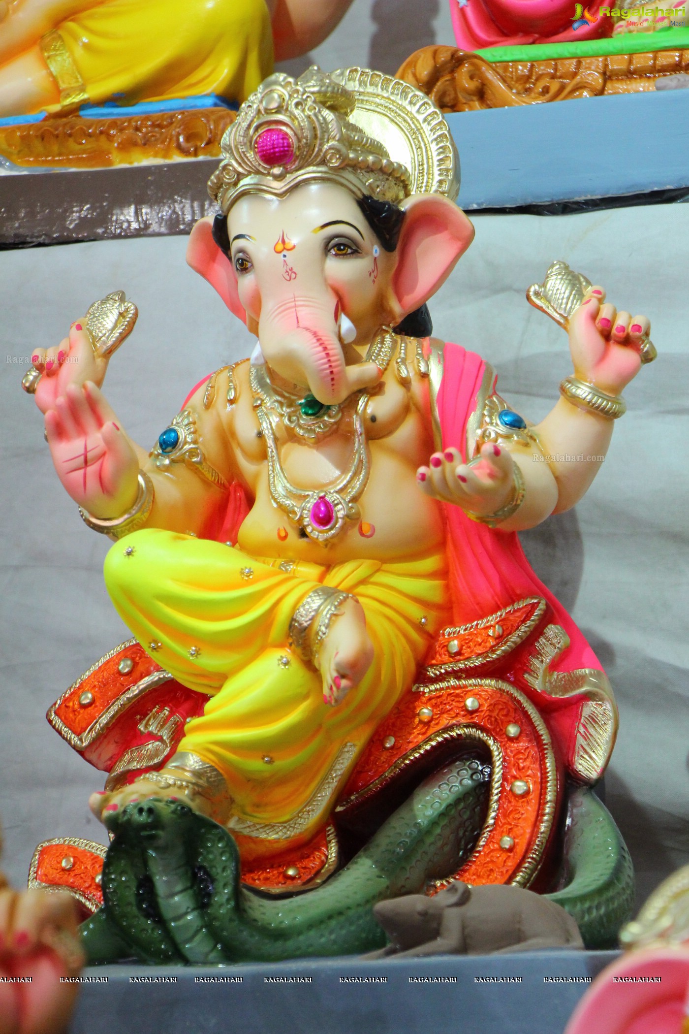 Ganesh Chaturthi Idols Sale at Nagole X Road, Hyderabad