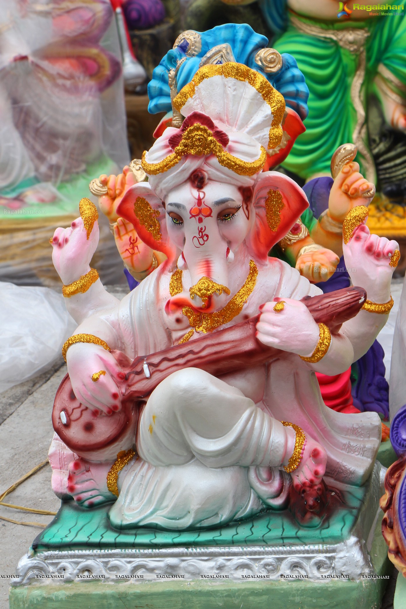 Ganesh Chaturthi Idols Sale at Nagole X Road, Hyderabad