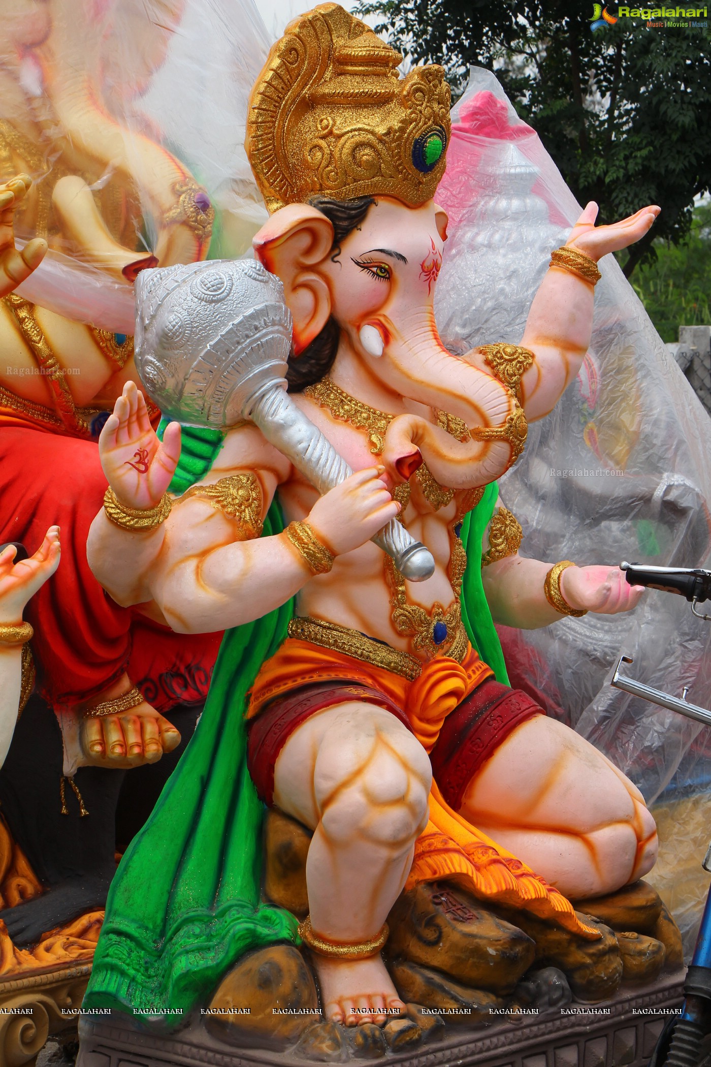 Ganesh Chaturthi Idols Sale at Nagole X Road, Hyderabad