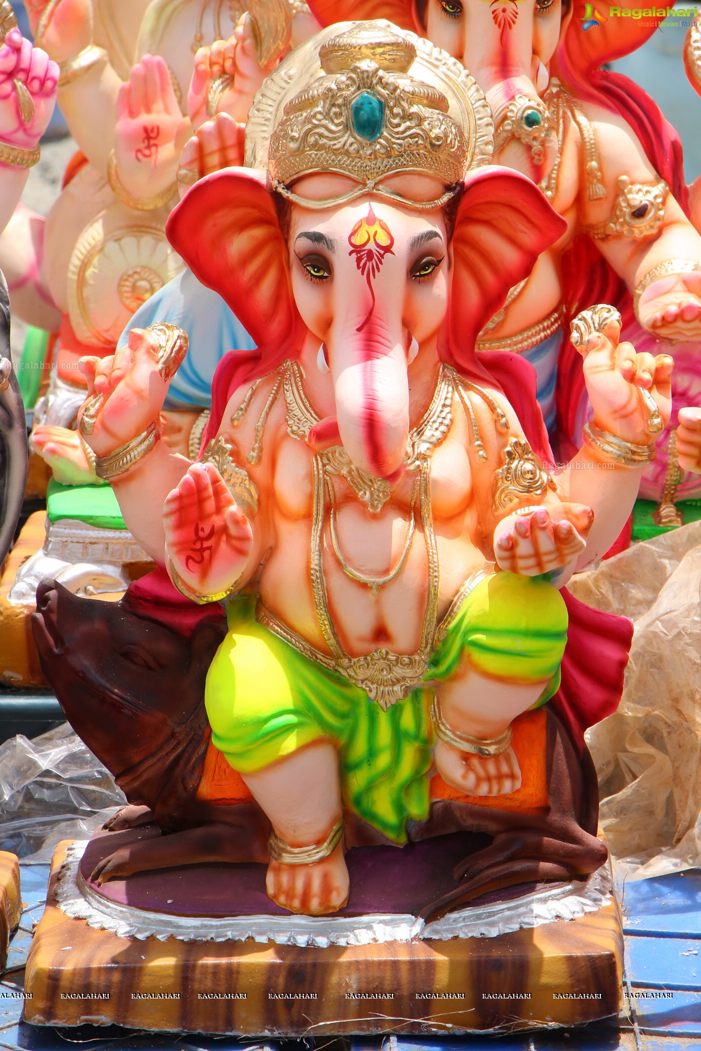 Ganesh Chaturthi Idols Sale at Nagole X Road, Hyderabad