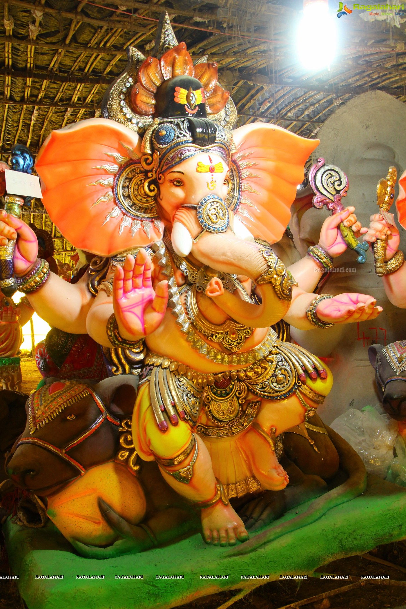 Ganesh Chaturthi Idols Sale at Nagole X Road, Hyderabad