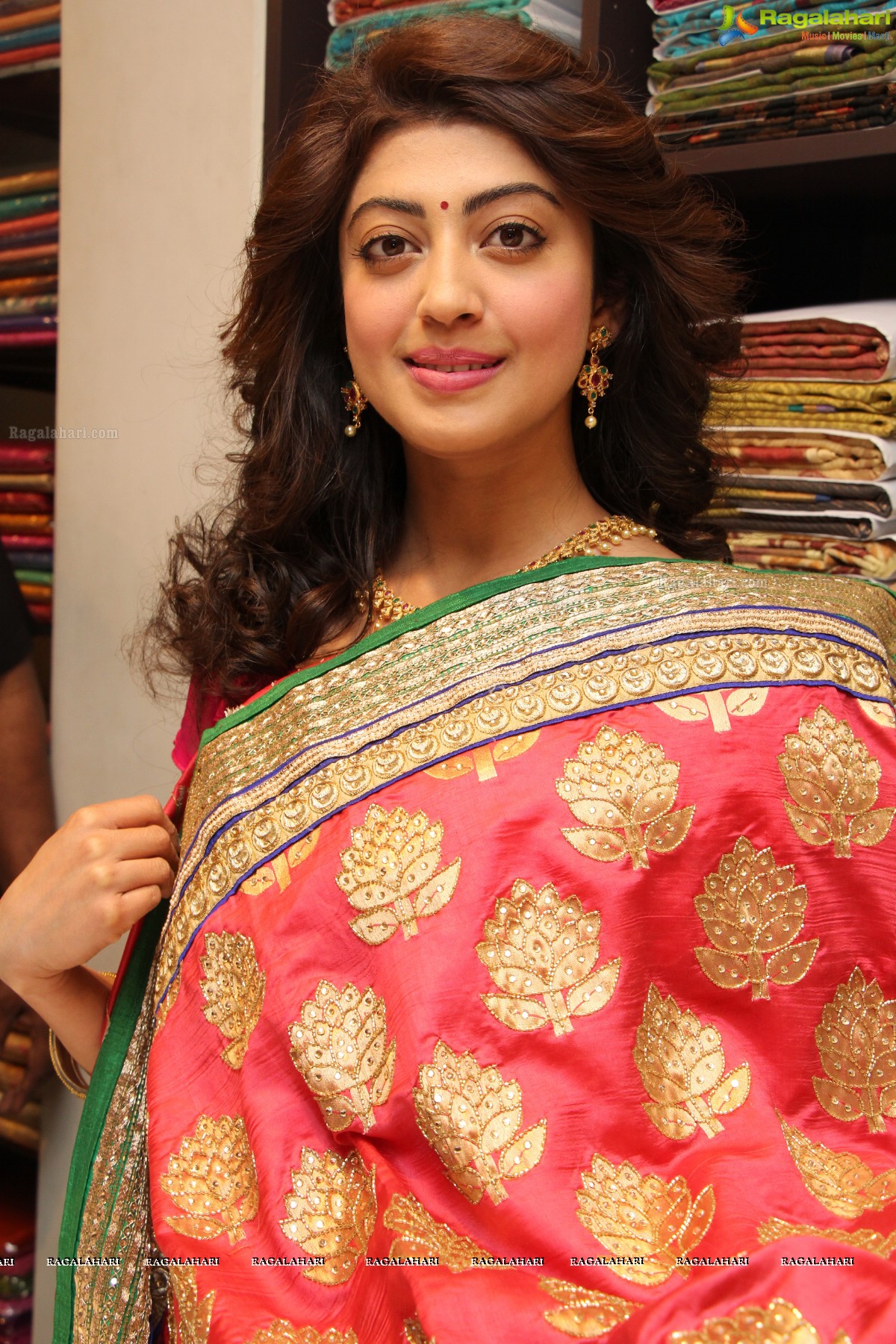 Pranitha Subhash launches VRK Silks at Kukatpally, Hyderabad