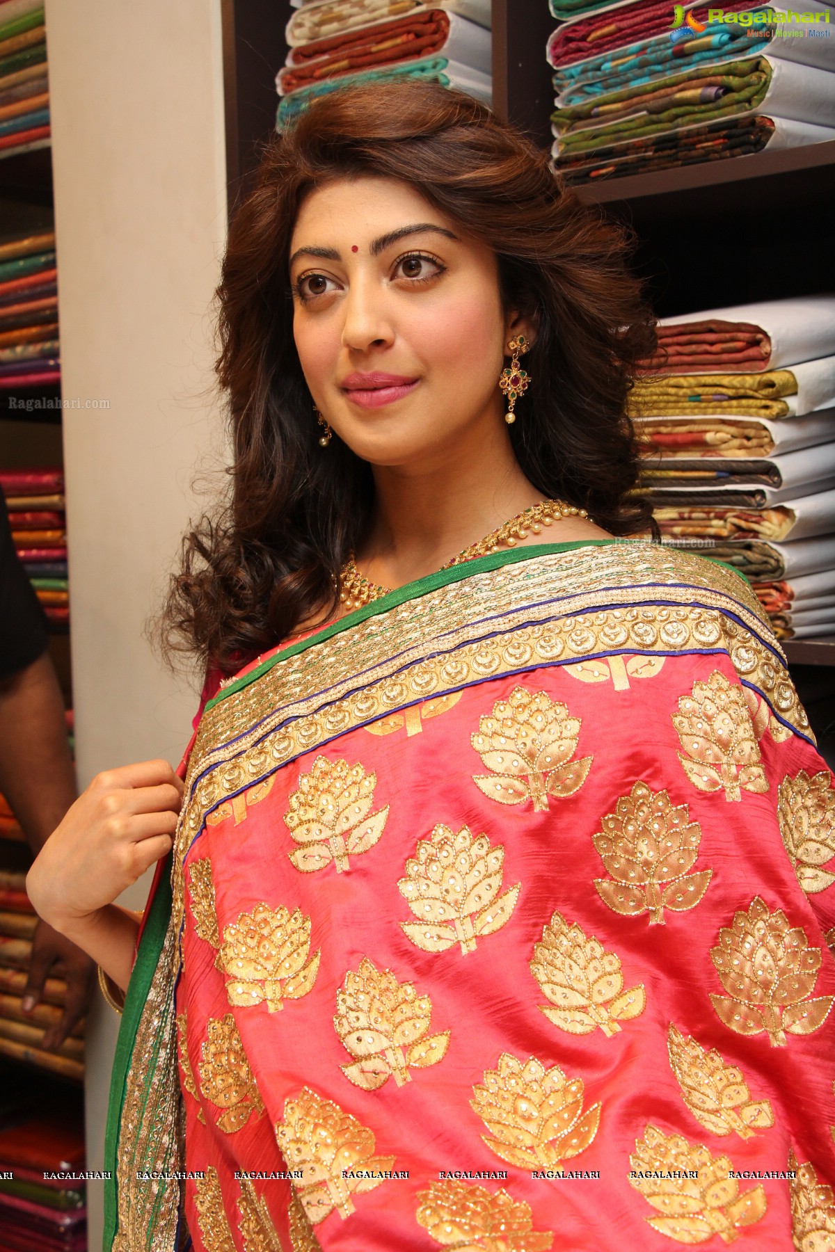 Pranitha Subhash launches VRK Silks at Kukatpally, Hyderabad