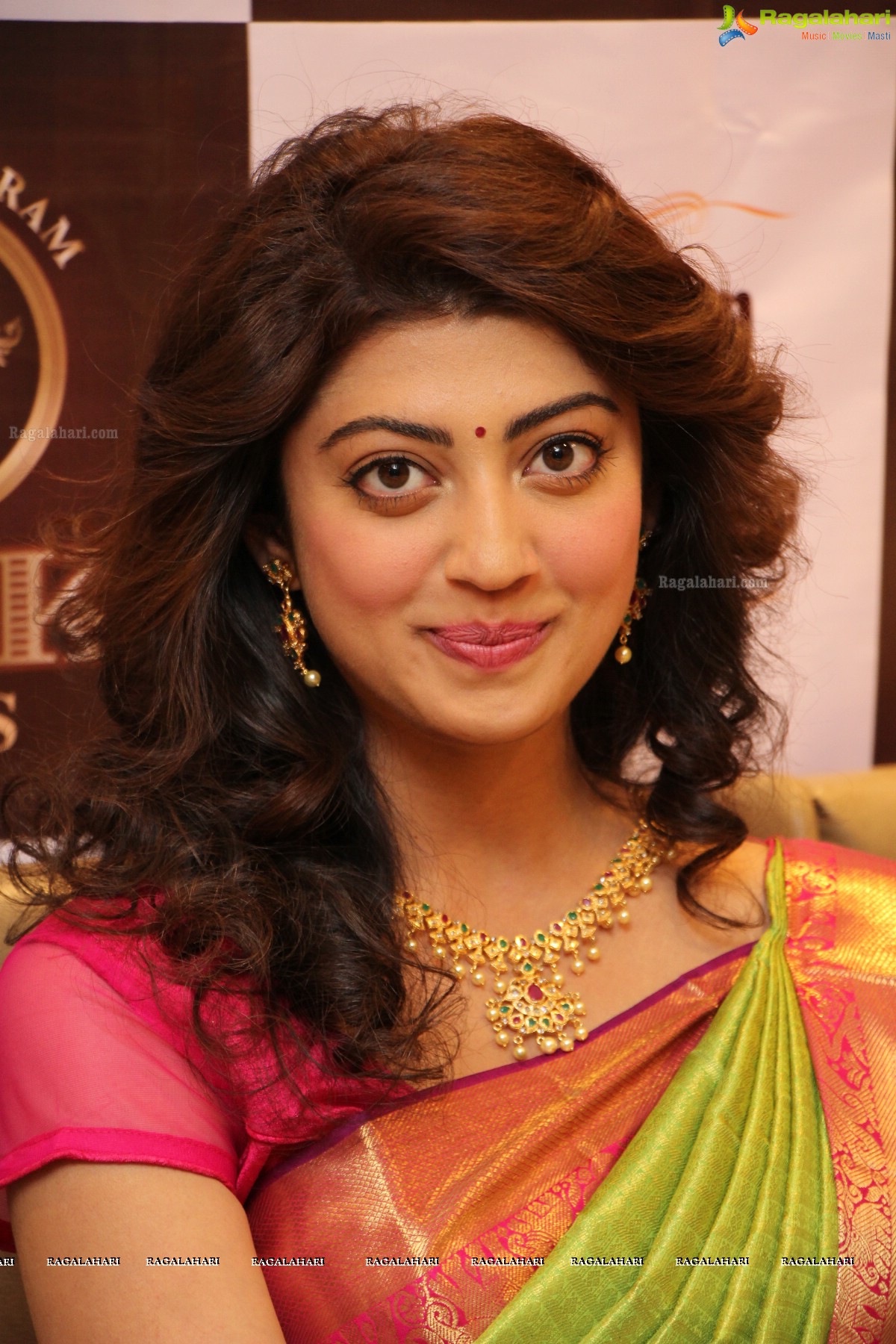 Pranitha Subhash launches VRK Silks at Kukatpally, Hyderabad