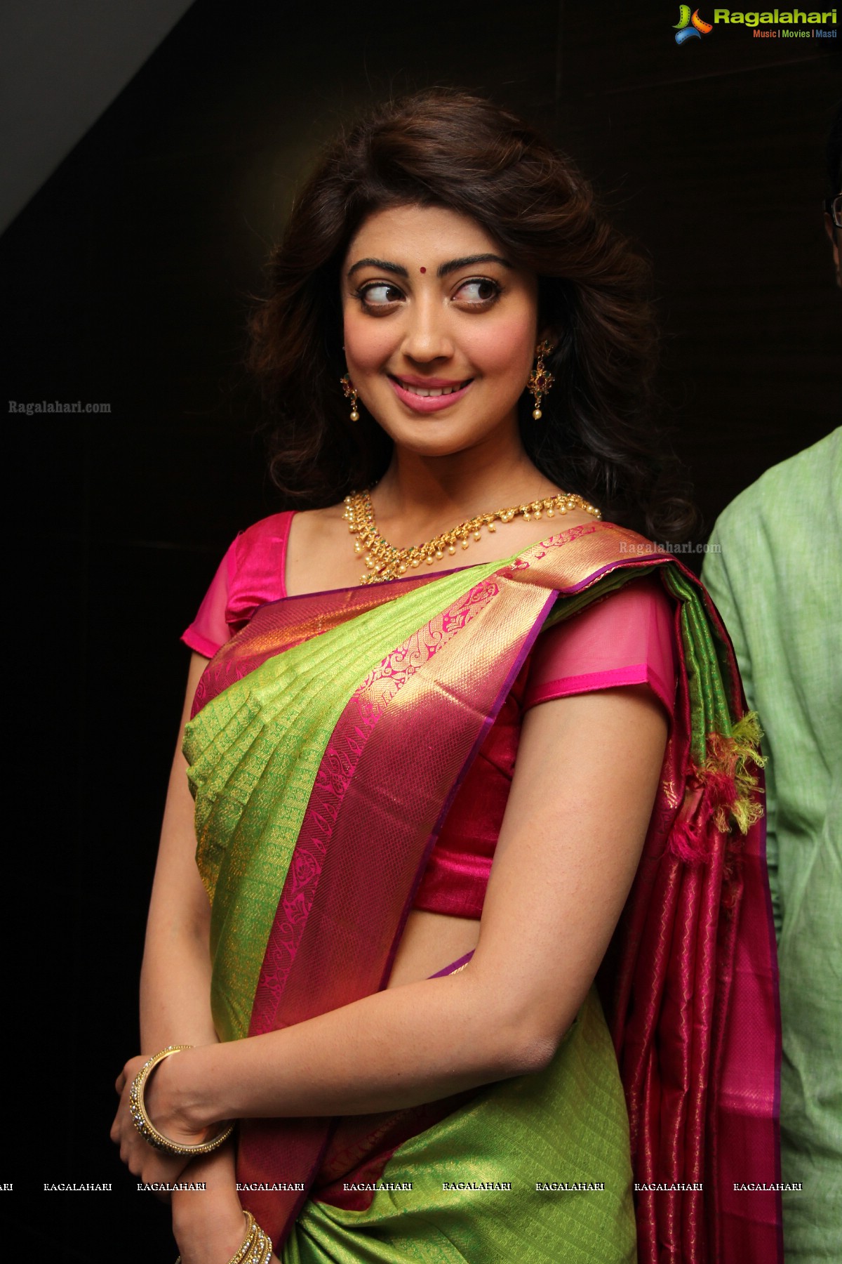 Pranitha Subhash launches VRK Silks at Kukatpally, Hyderabad