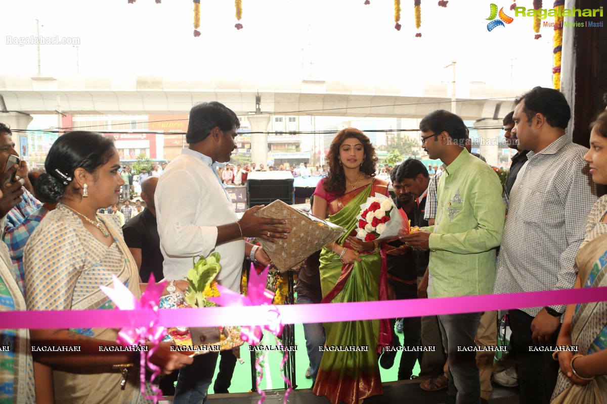 Pranitha Subhash launches VRK Silks at Kukatpally, Hyderabad