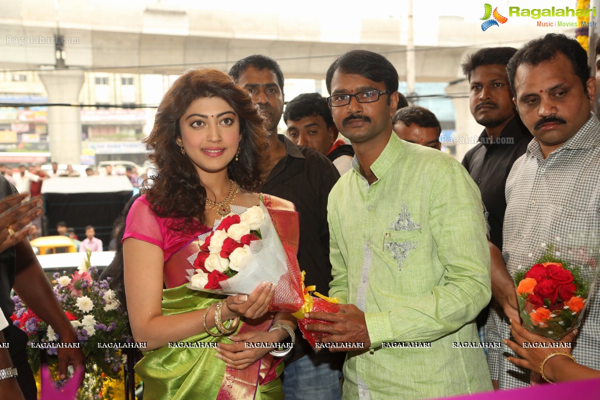 Pranitha Subhash launches VRK Silks at Kukatpally, Hyderabad