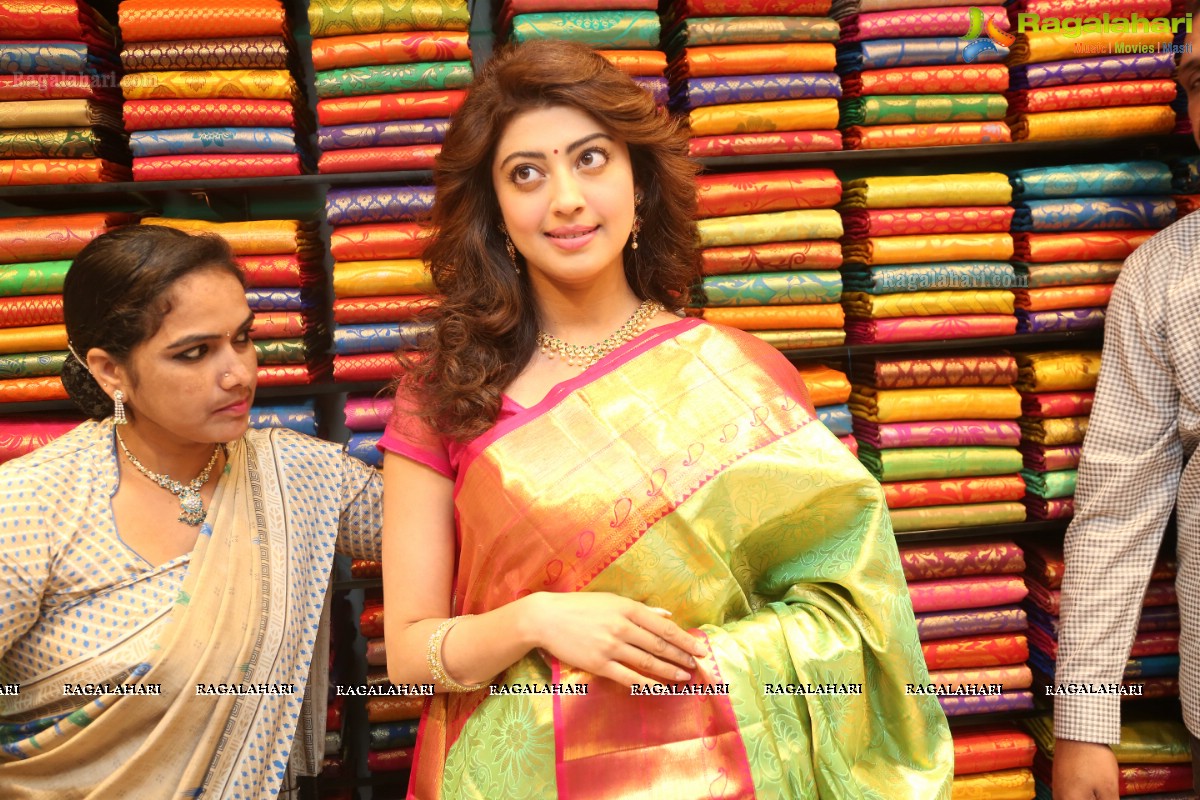 Pranitha Subhash launches VRK Silks at Kukatpally, Hyderabad