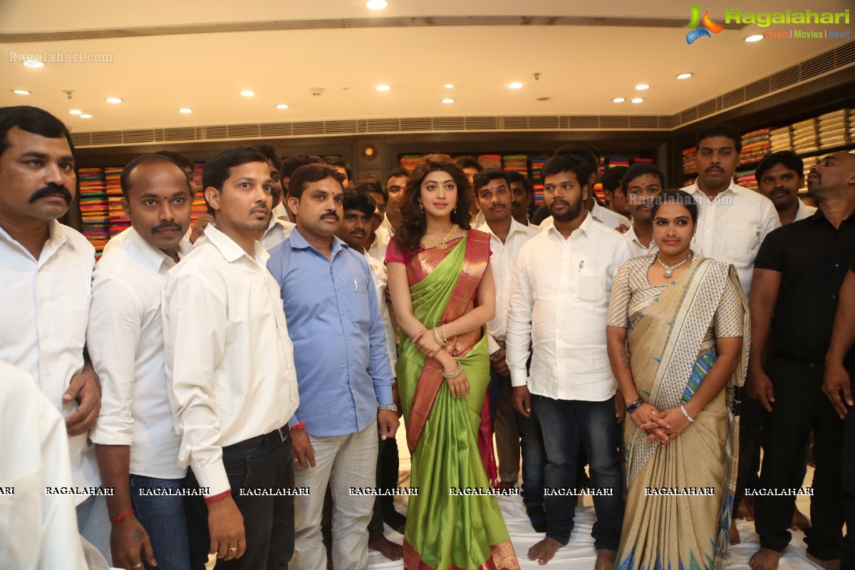 Pranitha Subhash launches VRK Silks at Kukatpally, Hyderabad