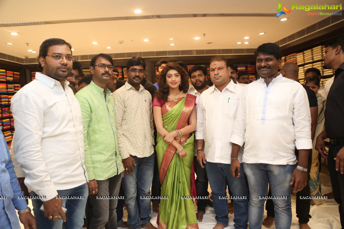 Pranitha Subhash launches VRK Silks at Kukatpally, Hyderabad