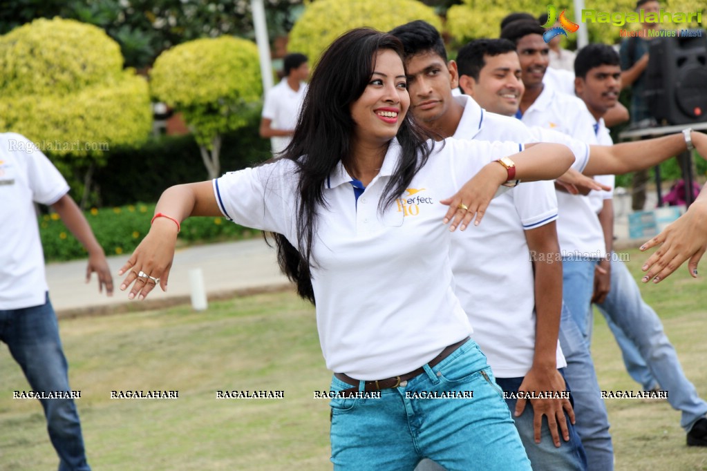 Zumba Performance and Class at Novotel Hyderabad Airport Employee Celebration Week