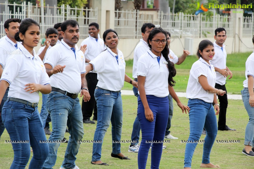 Zumba Performance and Class at Novotel Hyderabad Airport Employee Celebration Week