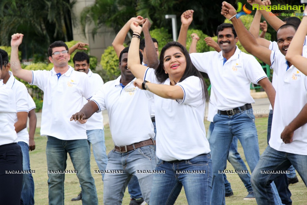 Zumba Performance and Class at Novotel Hyderabad Airport Employee Celebration Week