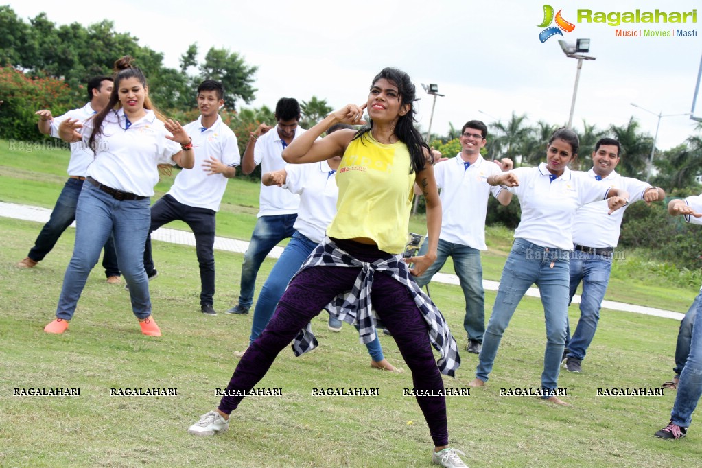 Zumba Performance and Class at Novotel Hyderabad Airport Employee Celebration Week