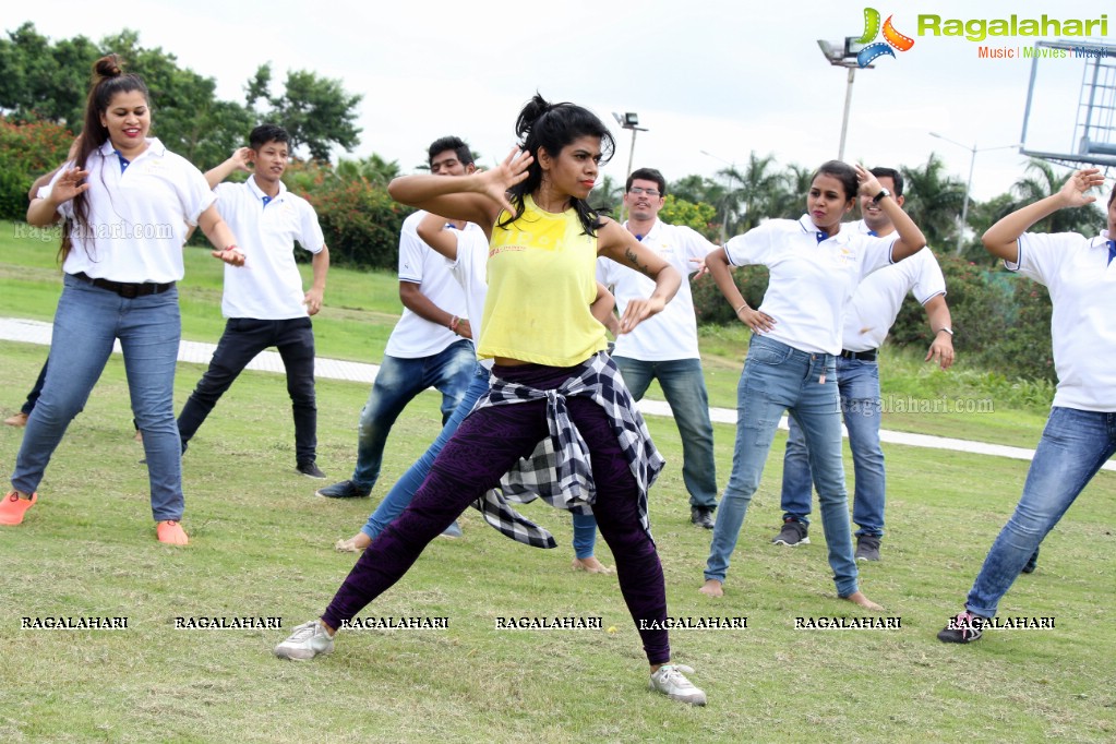 Zumba Performance and Class at Novotel Hyderabad Airport Employee Celebration Week