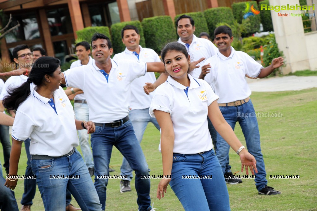 Zumba Performance and Class at Novotel Hyderabad Airport Employee Celebration Week