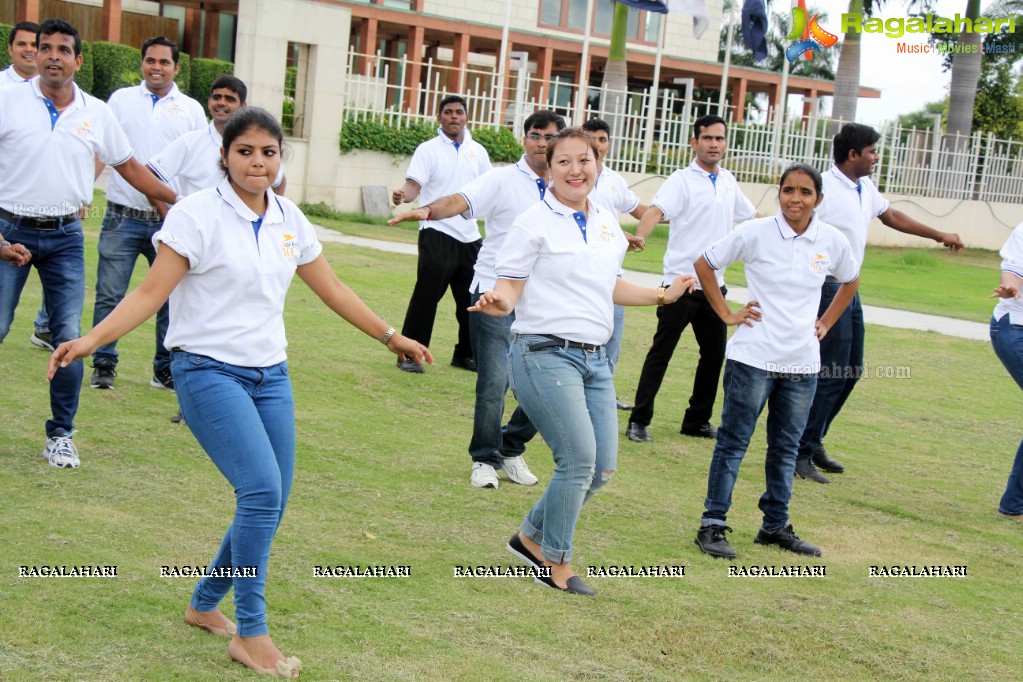 Zumba Performance and Class at Novotel Hyderabad Airport Employee Celebration Week