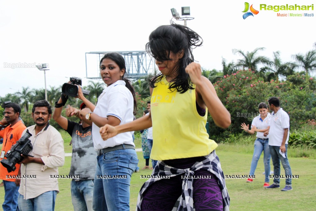 Zumba Performance and Class at Novotel Hyderabad Airport Employee Celebration Week