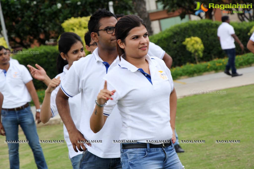 Zumba Performance and Class at Novotel Hyderabad Airport Employee Celebration Week