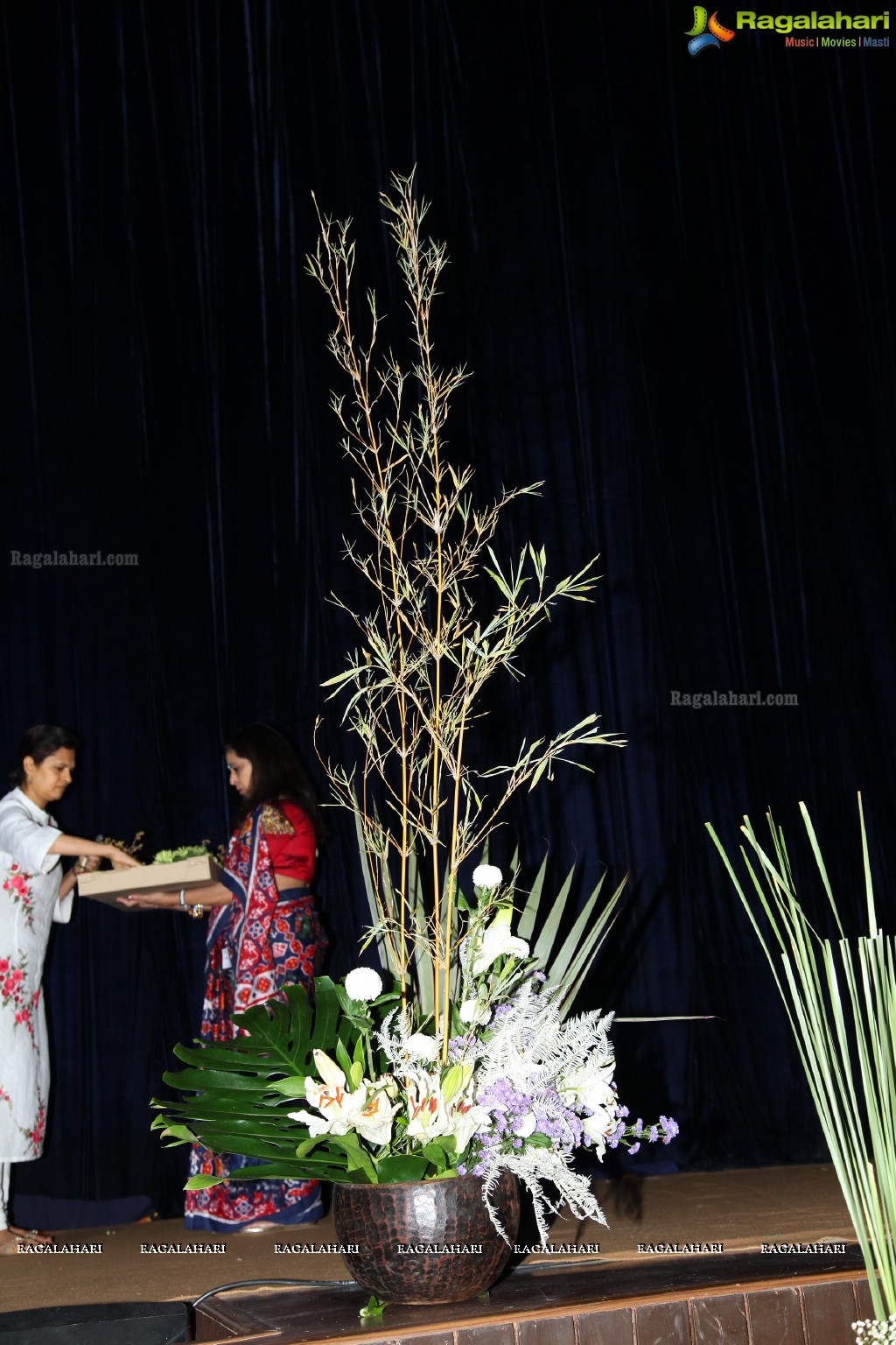 Bathukamma-Song of Flowers 2017 - International Ikebana Festival at Shilpakala Vedika (Day 3)