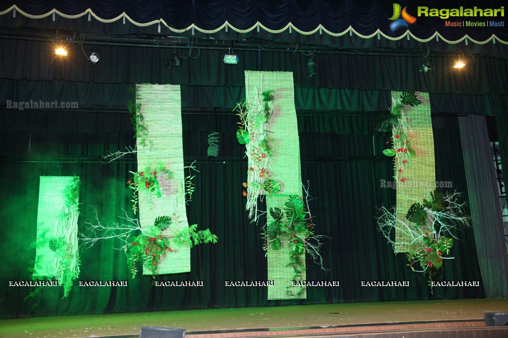 Bathukamma-Song of Flowers 2017 - International Ikebana Festival at Shilpakala Vedika (Day 3)