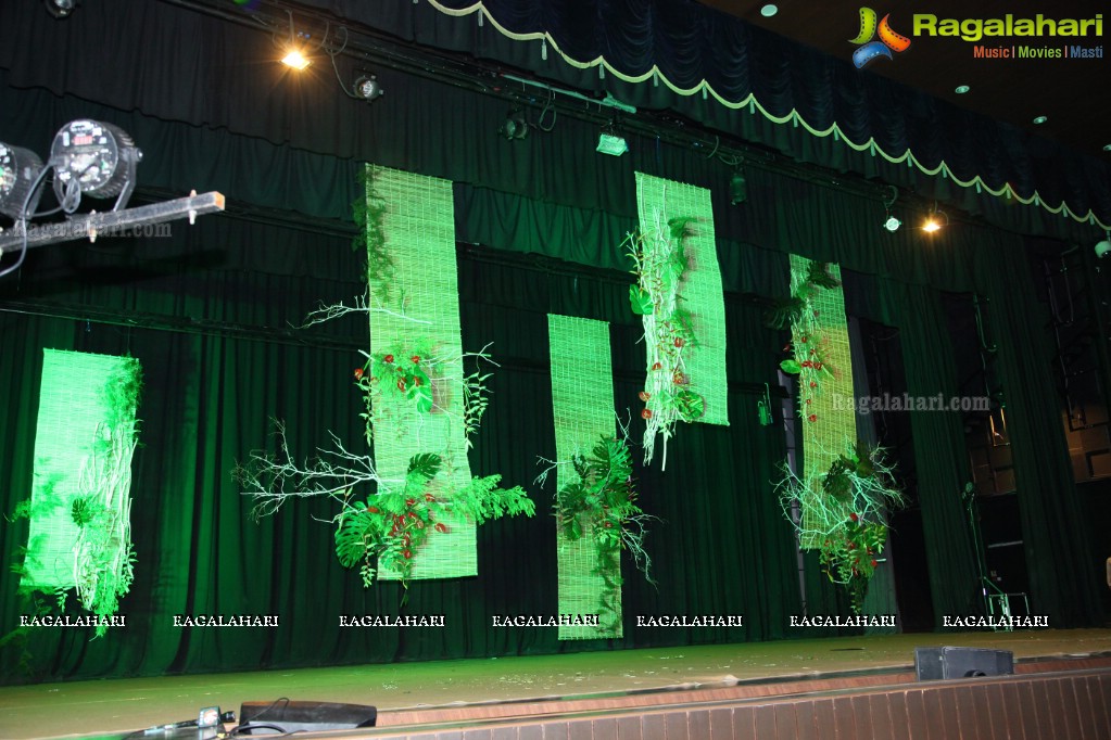 Bathukamma-Song of Flowers 2017 - International Ikebana Festival at Shilpakala Vedika (Day 3)