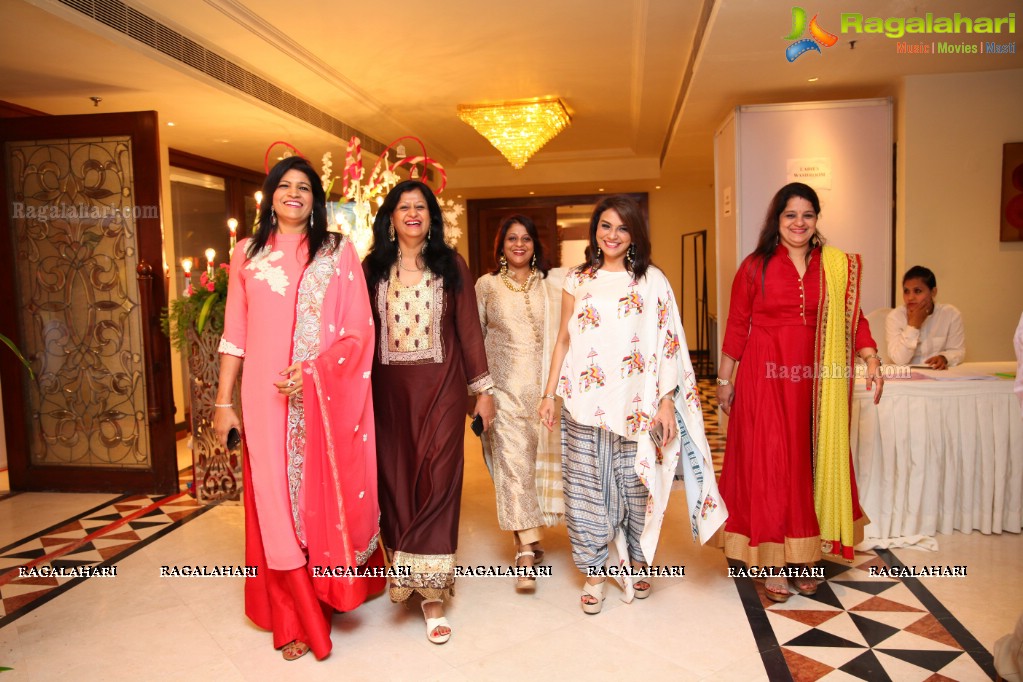 Abhimanika Tavi launches Khwaaish Designer Exhibition at Taj Krishna