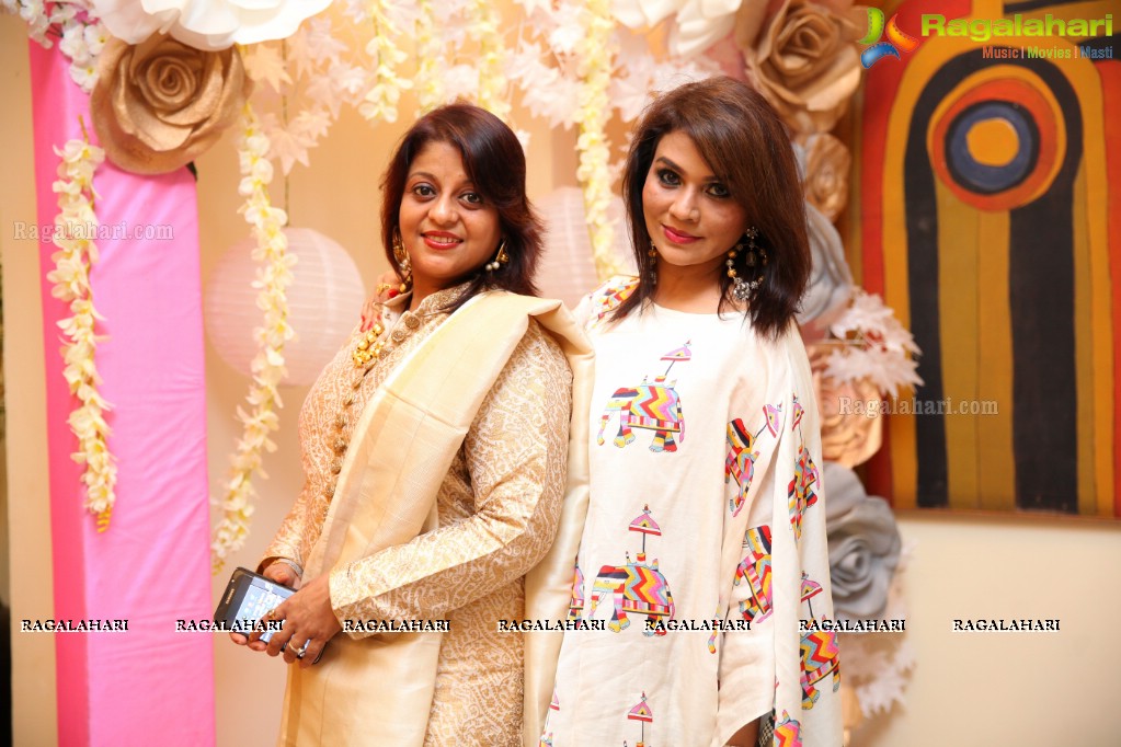 Abhimanika Tavi launches Khwaaish Designer Exhibition at Taj Krishna