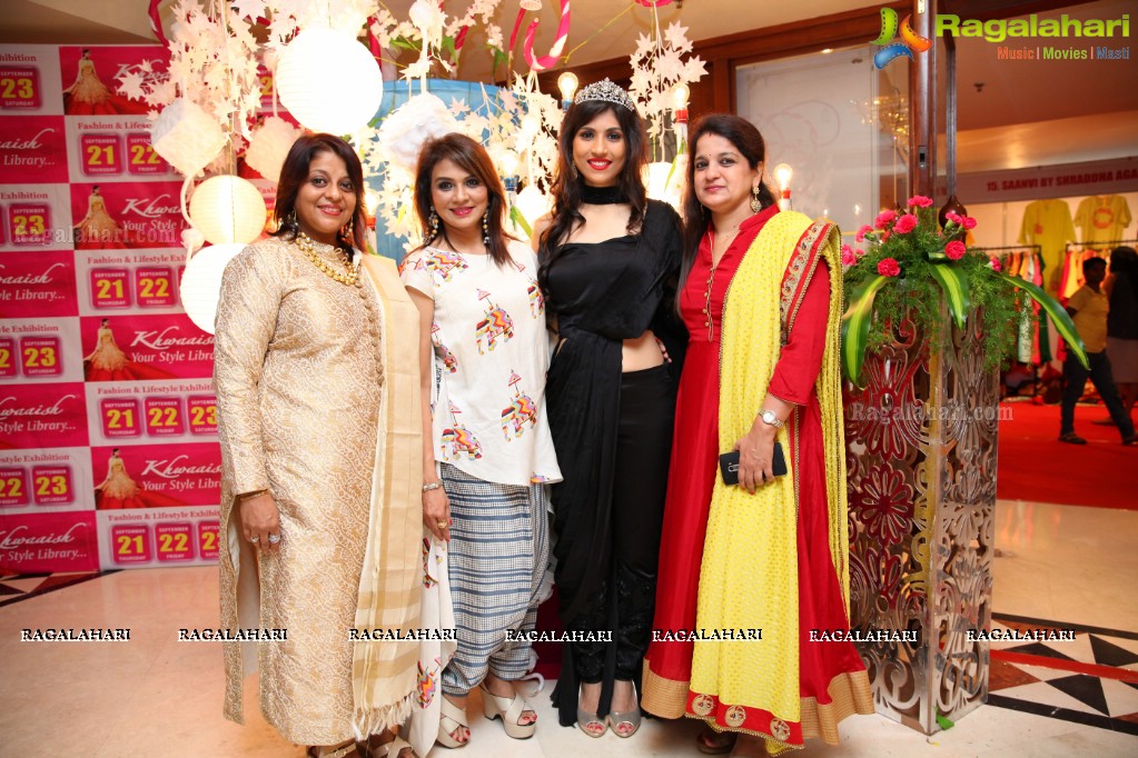 Abhimanika Tavi launches Khwaaish Designer Exhibition at Taj Krishna