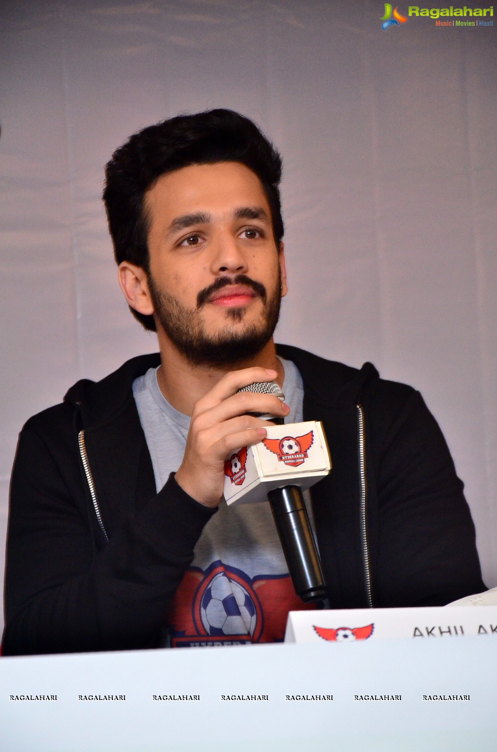 Hyderabad Football League Press Conference with Akhil Akkineni