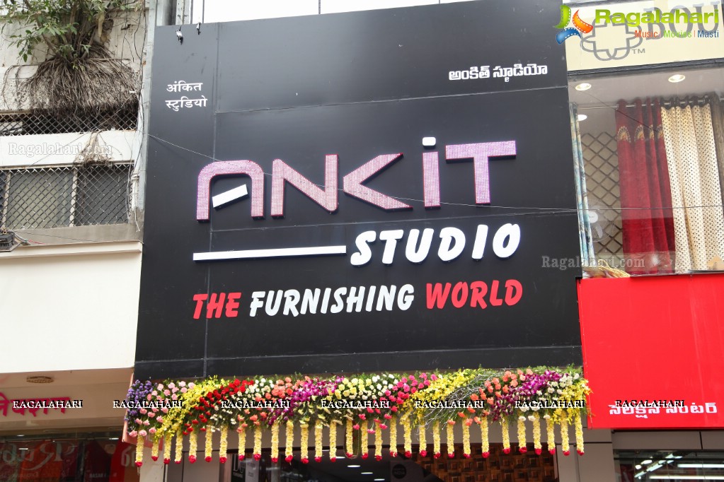 Ankit Studio - The Furnishing World Launch at Abids, Hyderabad