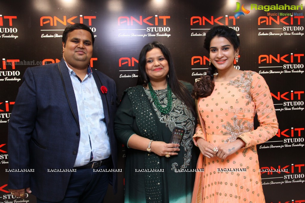 Ankit Studio - The Furnishing World Launch at Abids, Hyderabad