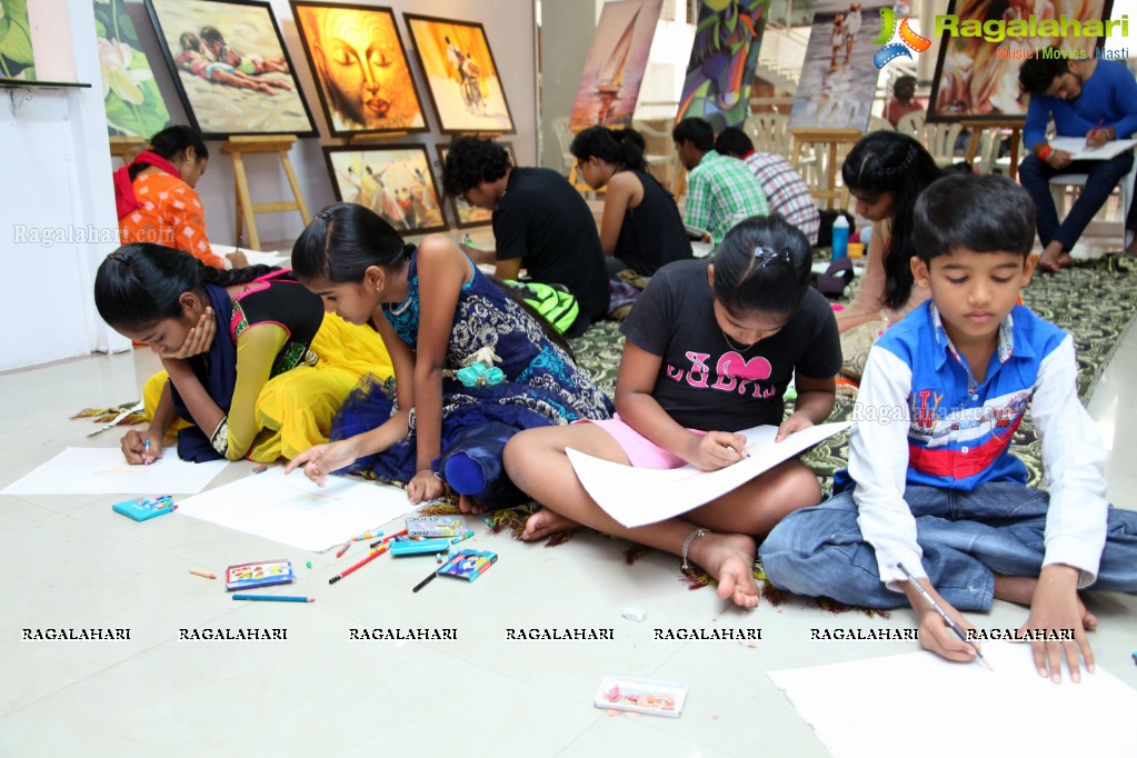 Batukamma Rangulu Art Fest at Paryatak Bhavan