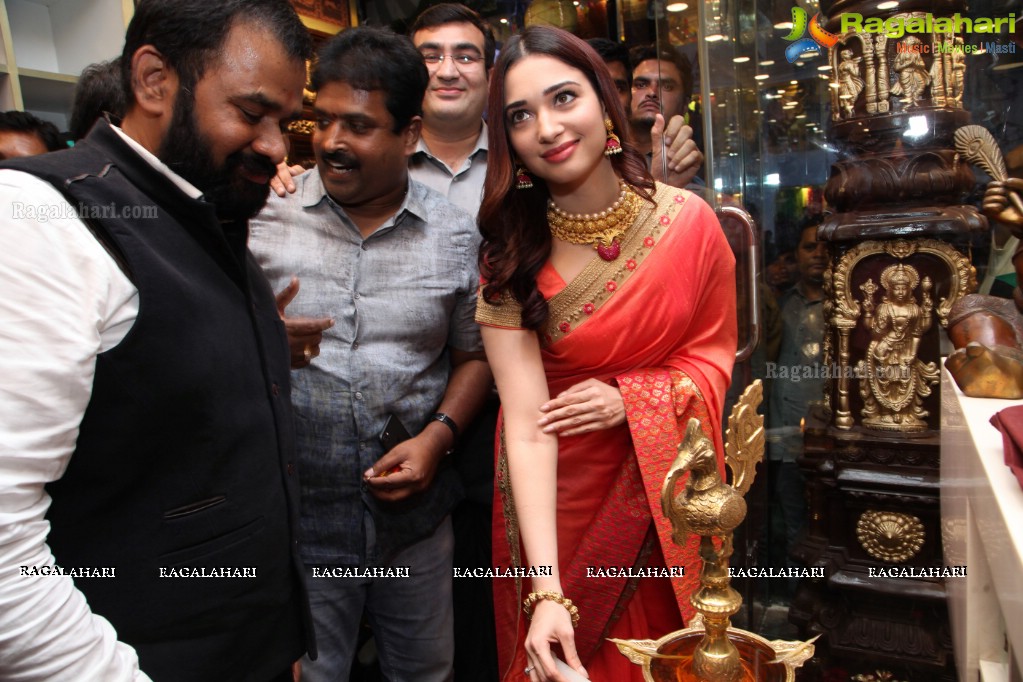 Tamannaah launches Brundavan Silks Showroom at General Bazaar, Secunderabad, Hyderabad