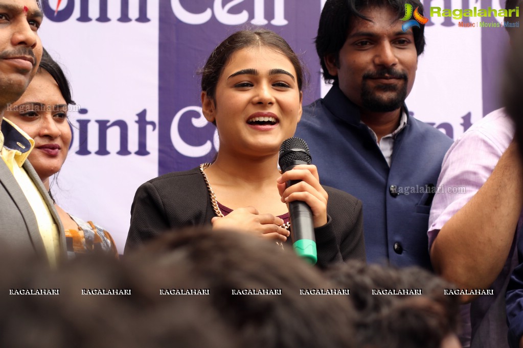 Shalini Pandey launches Cell Point at Vepagunta, Vizag