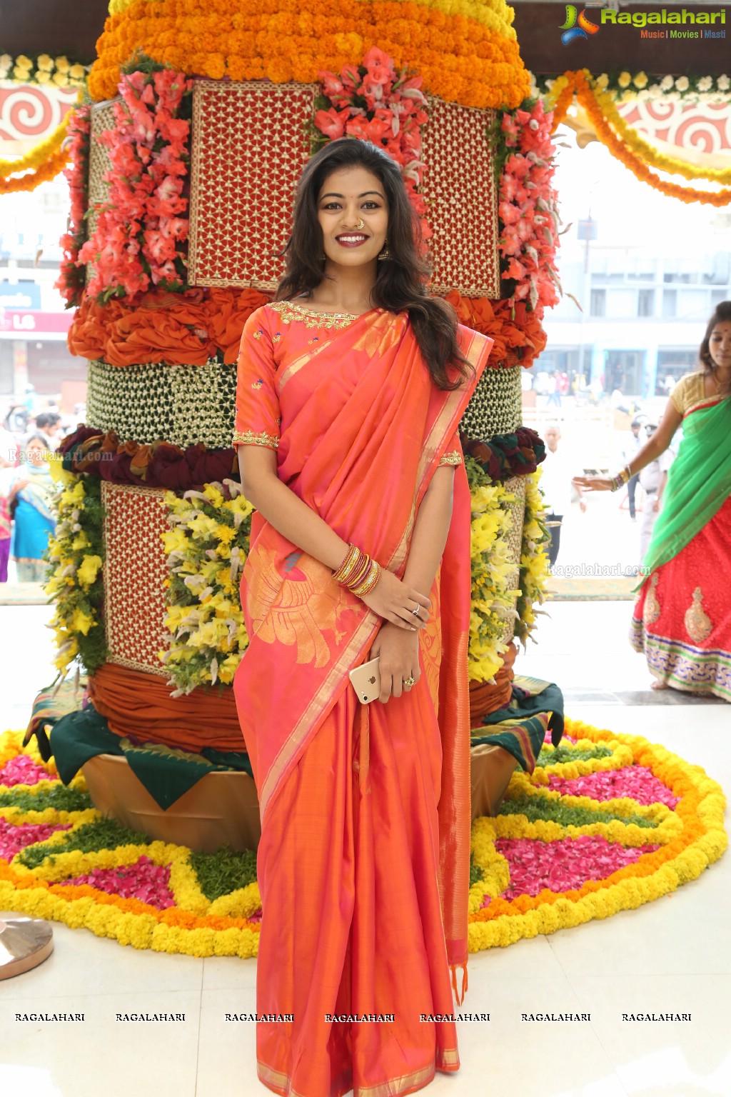 Poola Bathukamma Sambaralu by Chennai Silks, Kukatpally