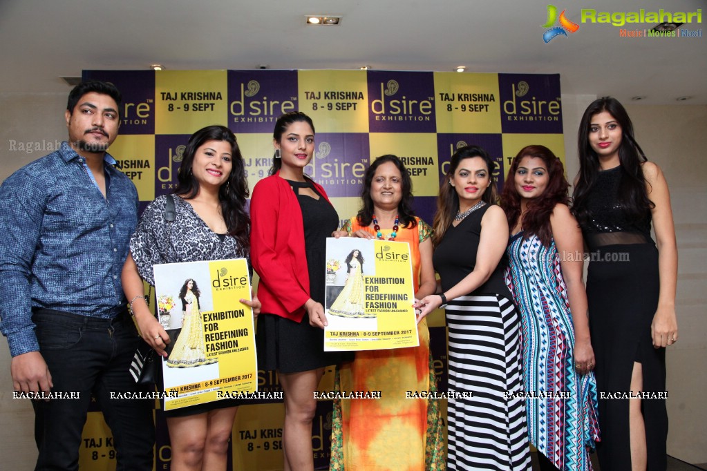 Grand Curtain Raiser of Desire Designer Exhibition at Taj Krishna