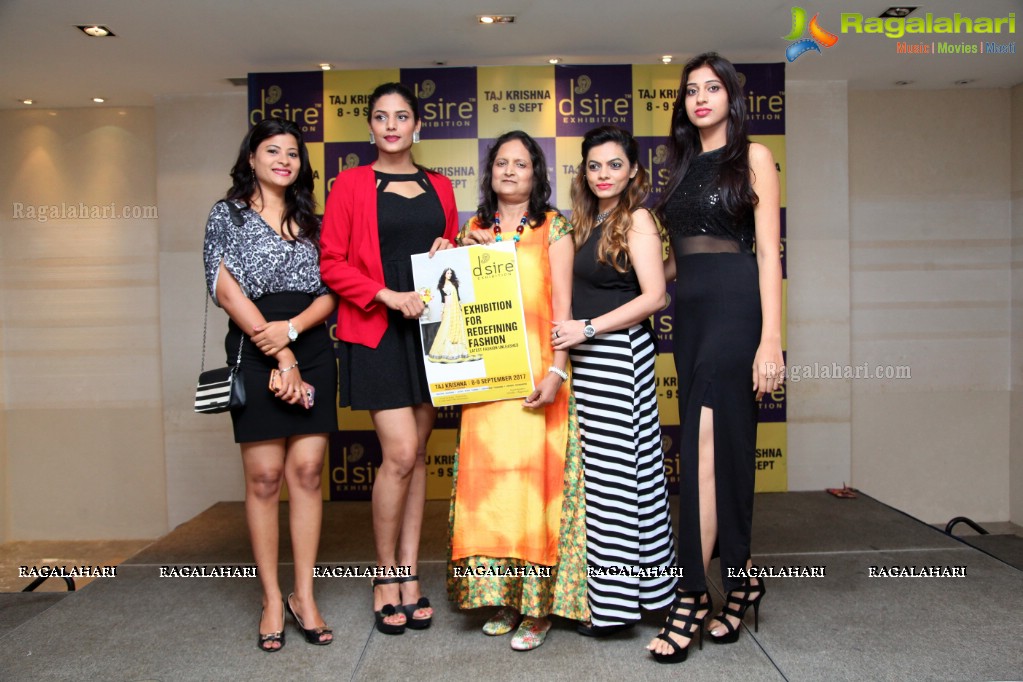 Grand Curtain Raiser of Desire Designer Exhibition at Taj Krishna