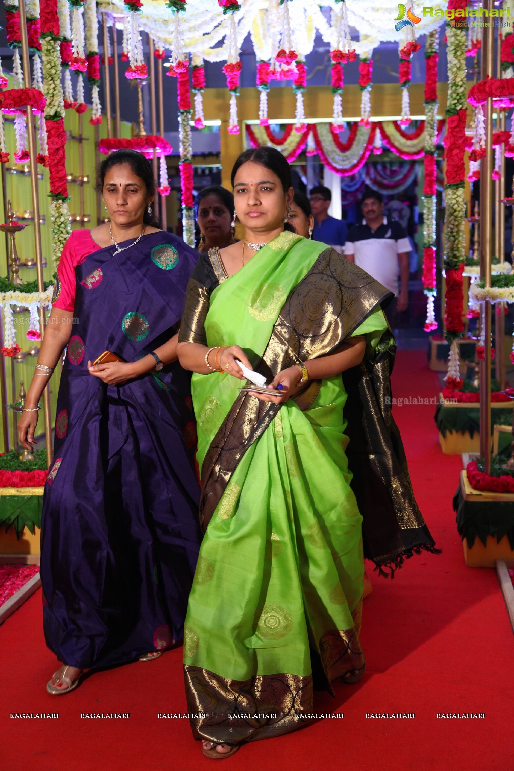 Grand Dhoti and Saree Ceremony of Prithvi Mohan and Maanvi Mohan at JRC Covention Hall, Hyderabad